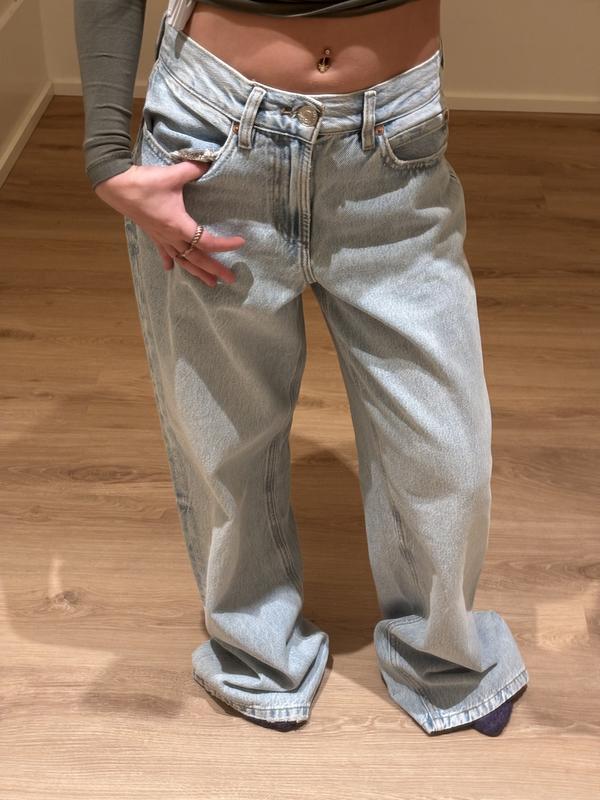Low Rise Baggy Jeans Blue | Garage