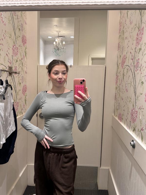 Estelle Long Sleeve Boatneck Top