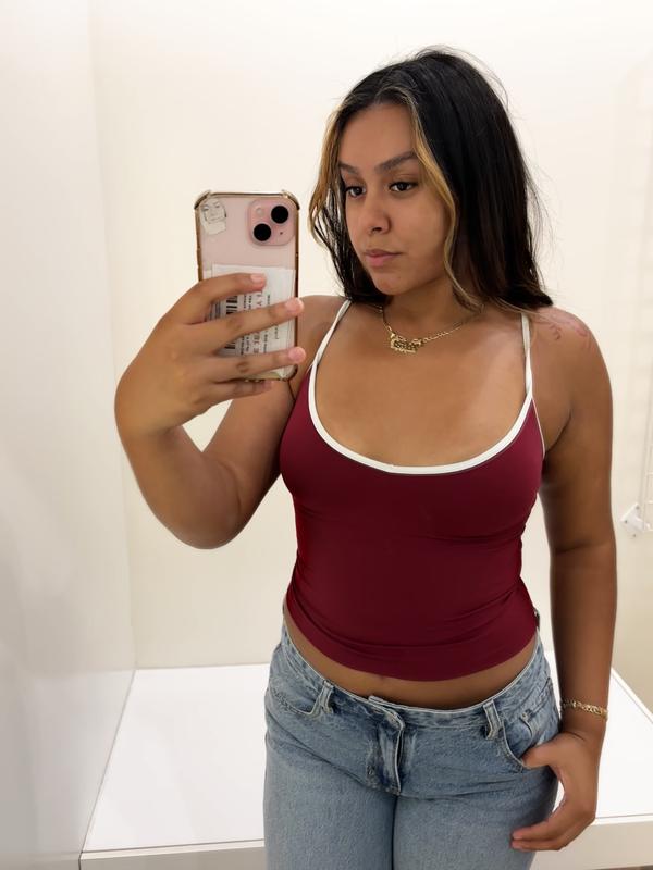 Sleek V-Neck Cami Top