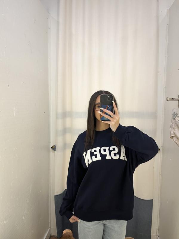 Oversized Crewneck Sweatshirt Greys