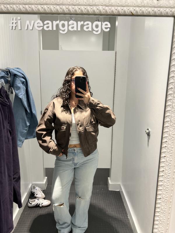 Twill Bomber Jacket