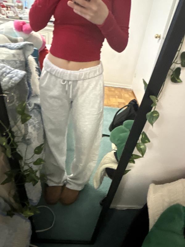 Elevated Wide Leg Sweatpant Greys