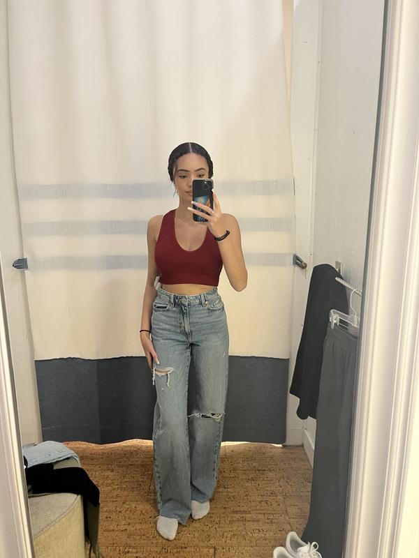 Garage Wide Leg Jean - Maddie Blue