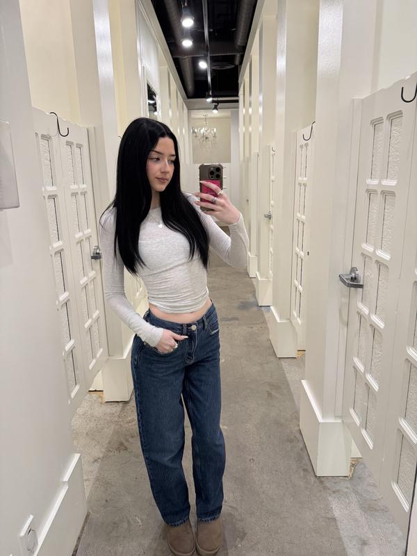 Low Rise Baggy Jeans