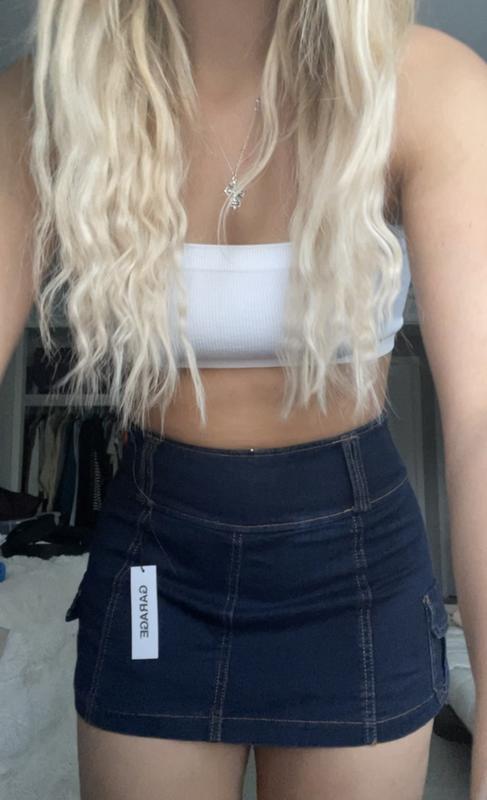 Micro Denim Skort Trixie Blue Blue Garage