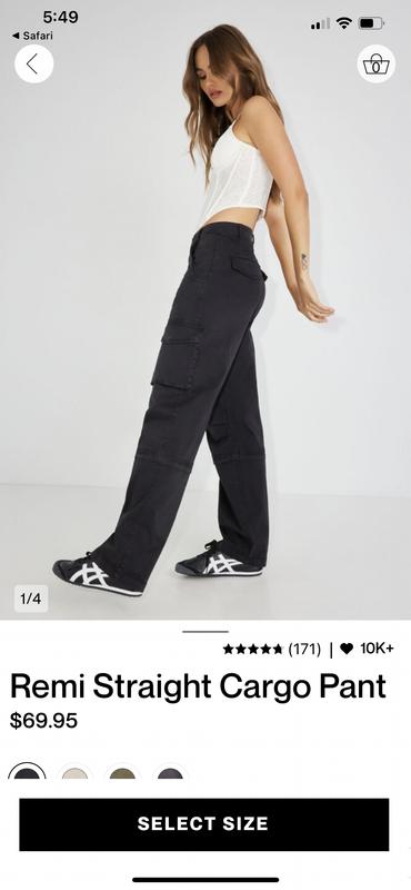 Straight Cargo Pants