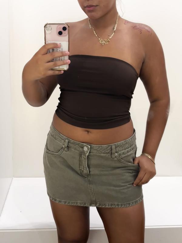 Twill Micro Skort