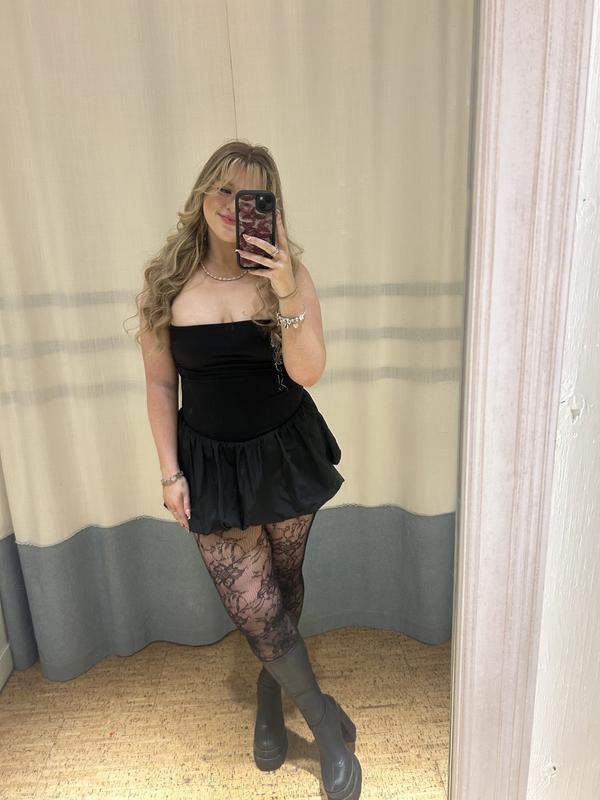 Alina Bubble Halter Dress
