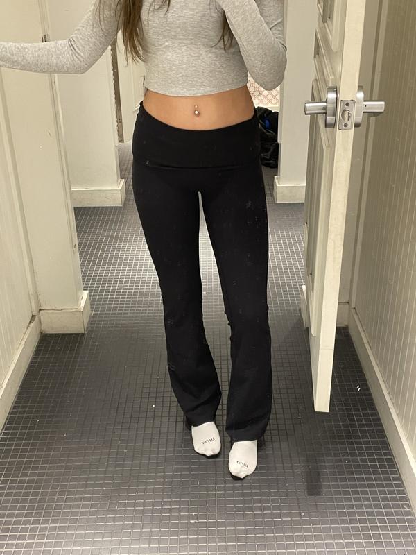 Lululemon Groove Super-High-Rise Flared Pant in size - Depop