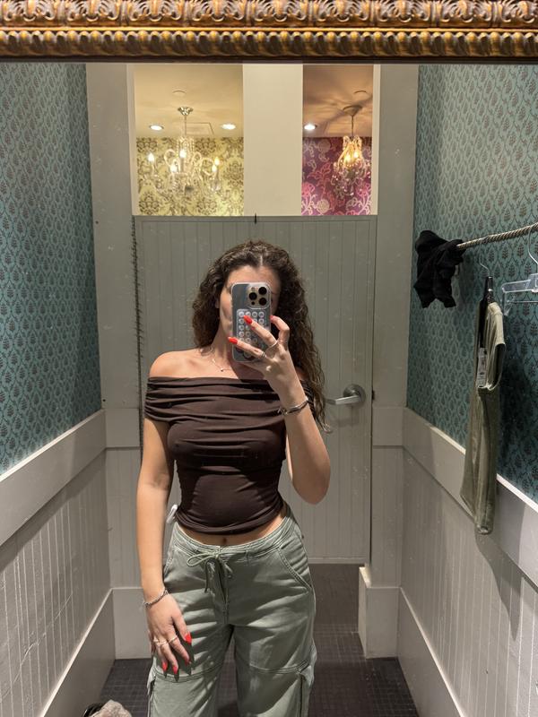 Smooth Off Shoulder T-Shirt