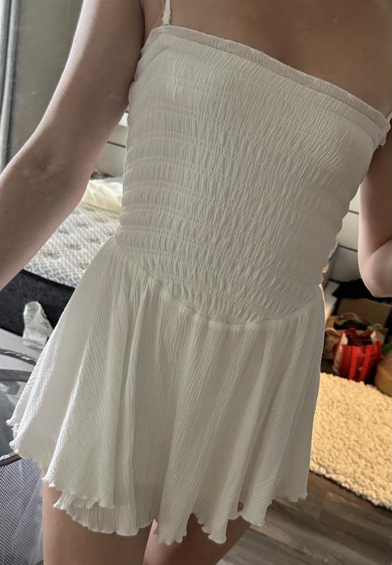 Kayley Smocked Tube Romper