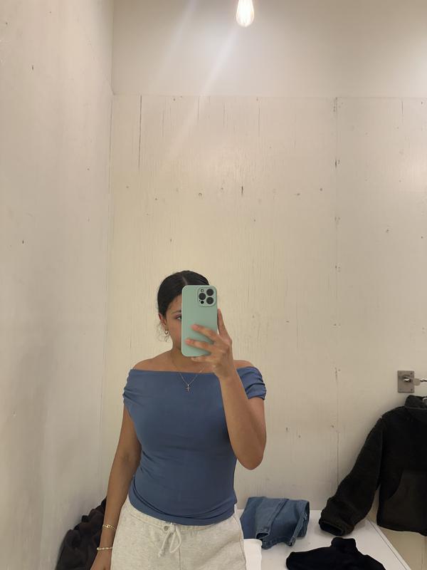 Smooth Off Shoulder T-Shirt