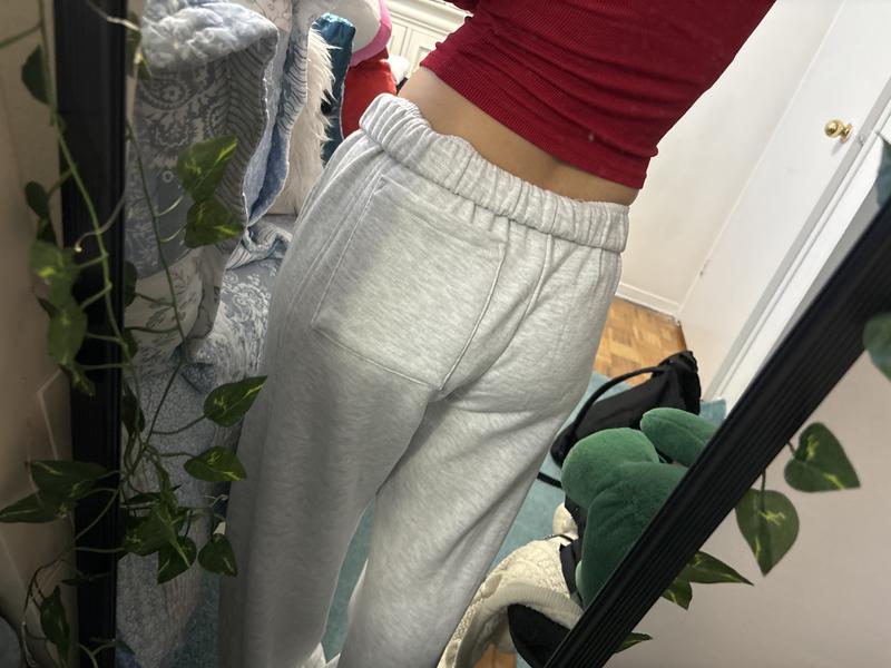 Elevated Wide Leg Sweatpant Greys