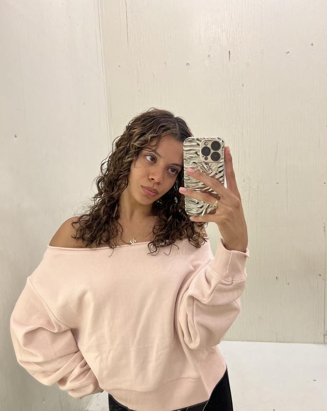 Cute off the online shoulder sweatshirts