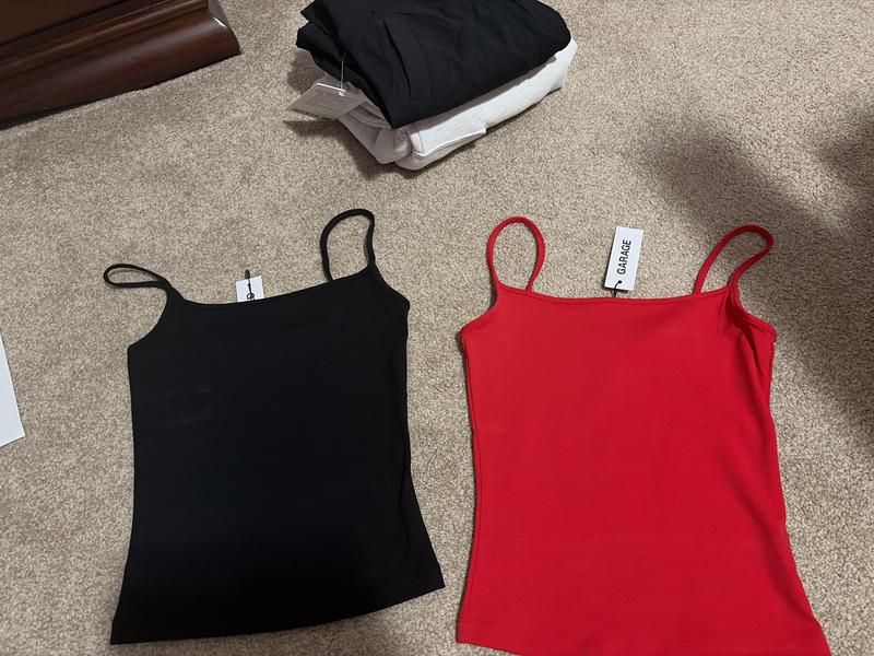 Sleek Scoop Cami Top Pink | Garage