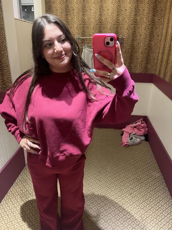 SoftTerry Bubble Crewneck Sweatshirt