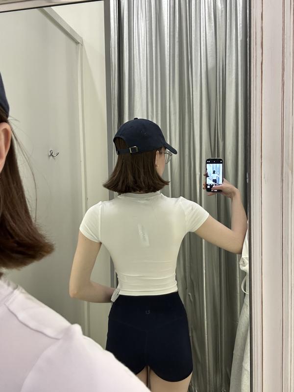 Crewneck Cropped T-Shirt