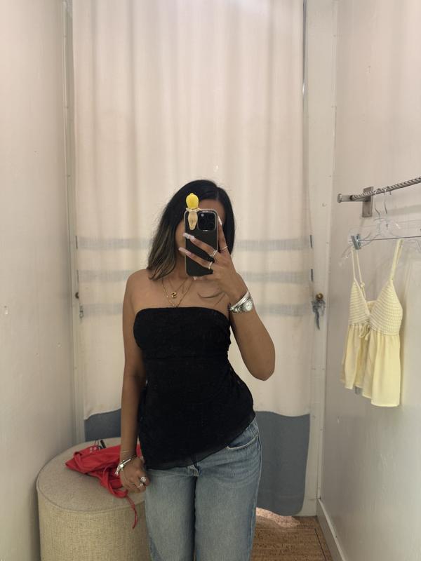 Asymmetric Tube Top