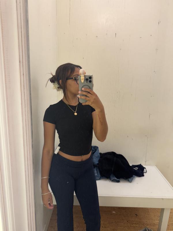 Crewneck Cropped T-Shirt