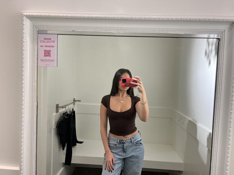 V-Neck Short Sleeve Top