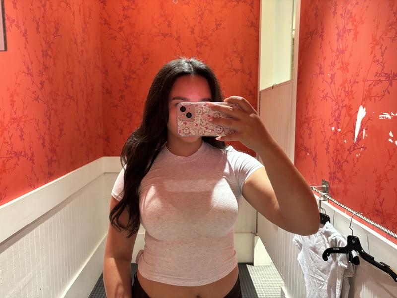 Crewneck Cropped T-Shirt