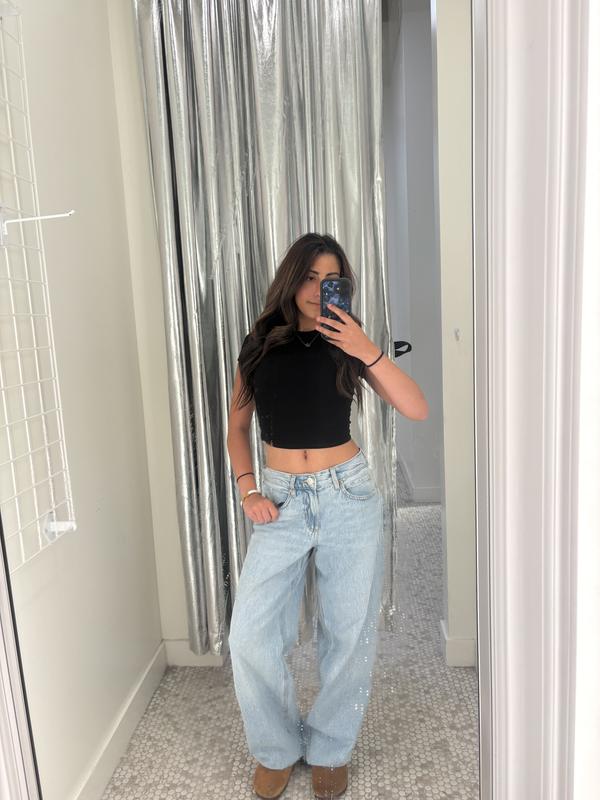 Crewneck Cropped T-Shirt