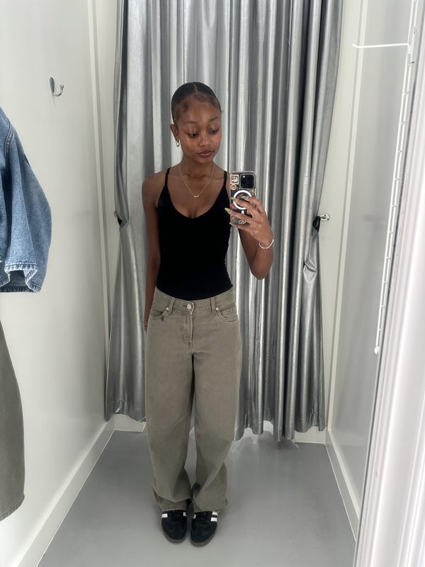 Low Rise Baggy Pants