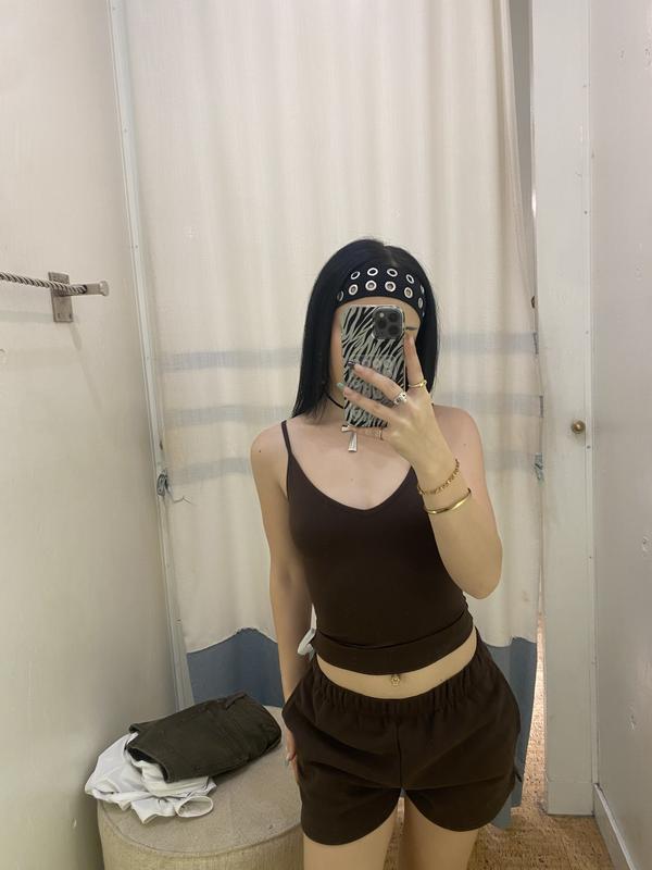 Sleek V-Neck Cami Top