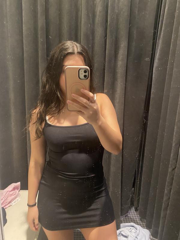 Sleek Scoop Cami Mini Dress