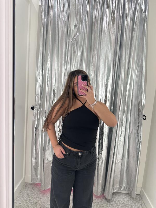 Sleek Y-Neck Cami Top