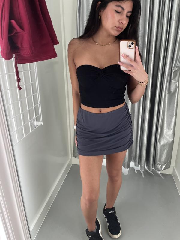 Mini Ruched Skort