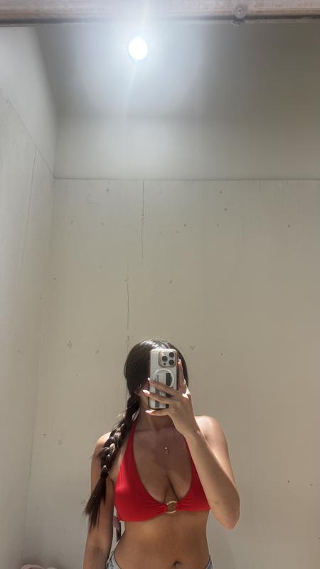 Ring Halter Bikini Top