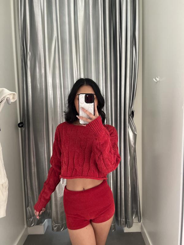 Chenille Shorts