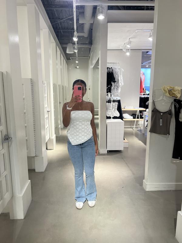 Asymmetric Tube Top