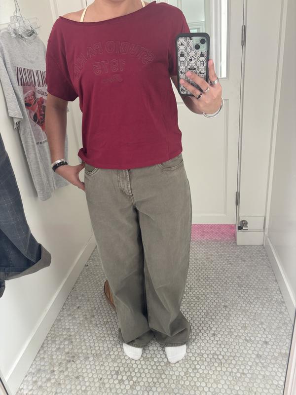 Low Rise Baggy Pants