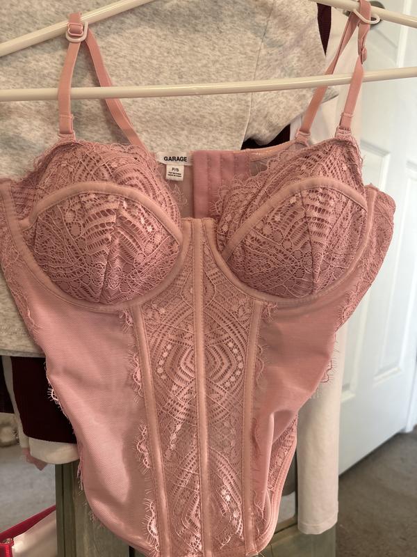 Chrishell Lace Mesh Bustier