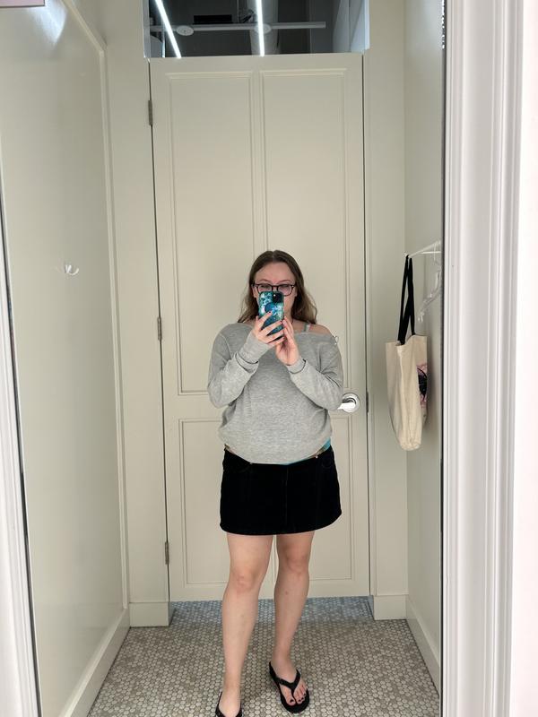Rae Asymmetric Fine Sweater