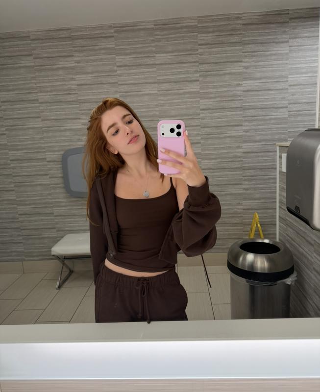 Stretch Terry Bootcut Pants