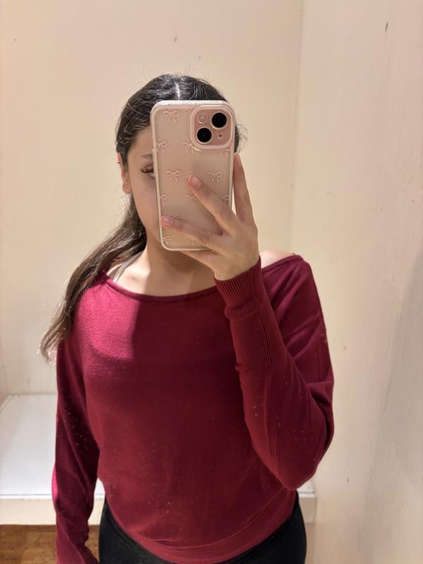 Rae Asymmetric Fine Sweater