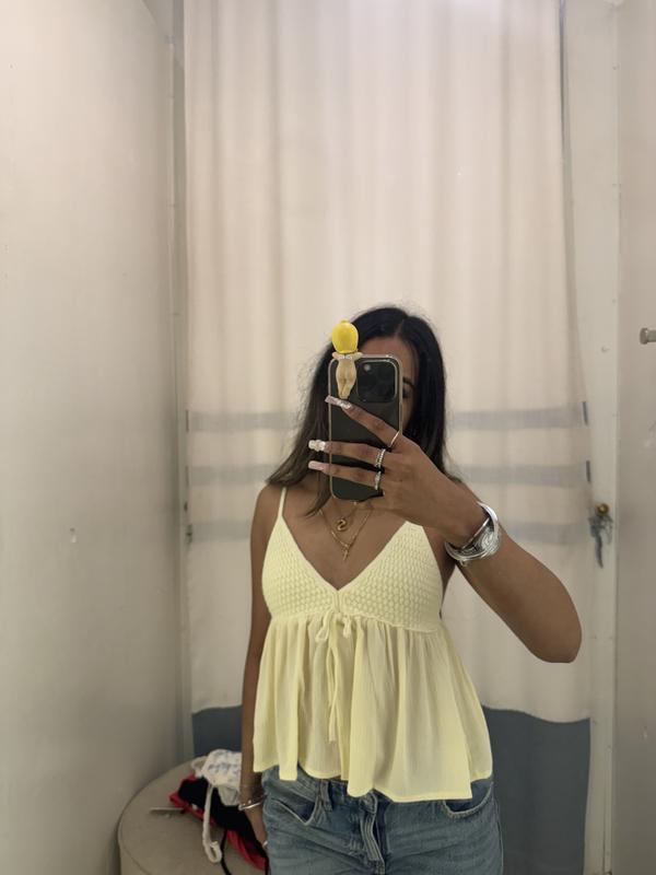 Mix Media Tank Top