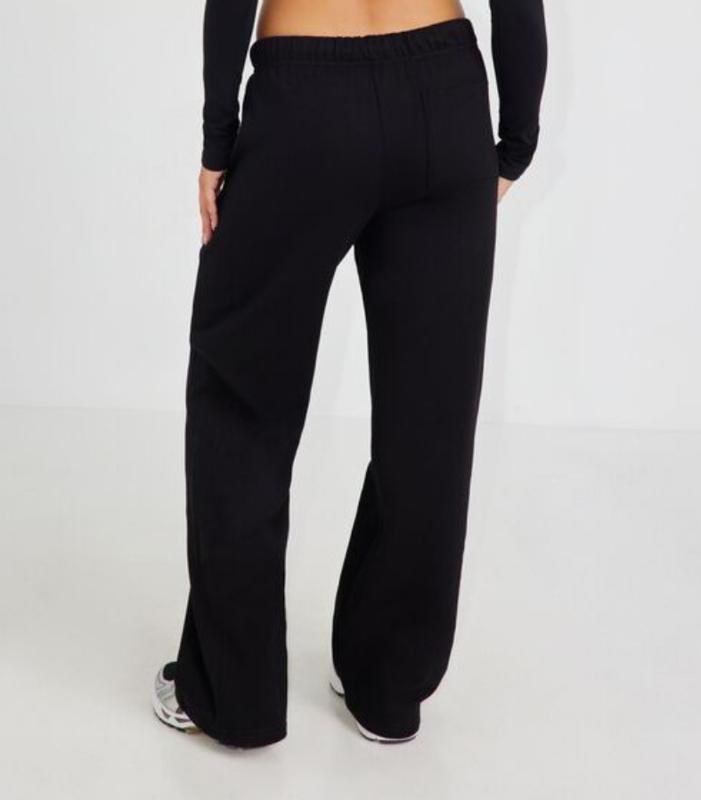 Women's Fleece Lined Sweatpants Wide Straight Leg Pants Bottom Sweatpants  Joggers Pants High Waist Sequin Pants, Black, 3X-Large : :  Clothing, Shoes & Accessories