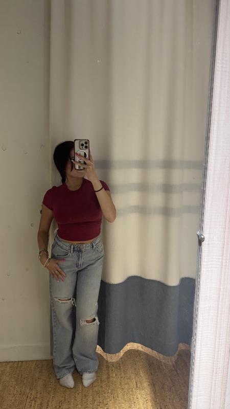 Crewneck Cropped T-Shirt