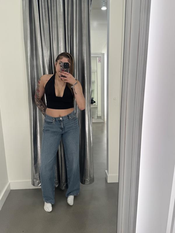 Low Rise Baggy Jeans