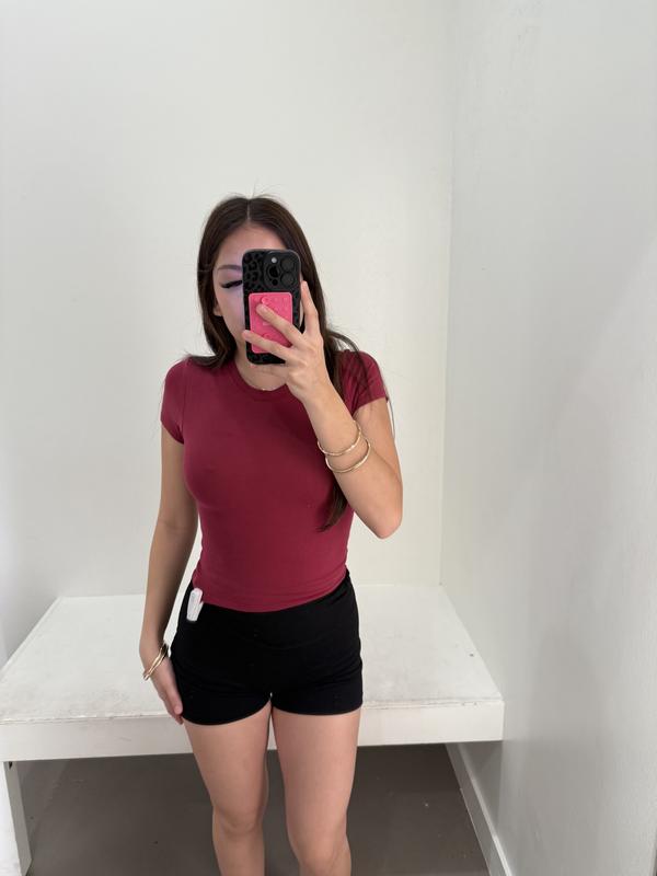 Crewneck Cropped T-Shirt