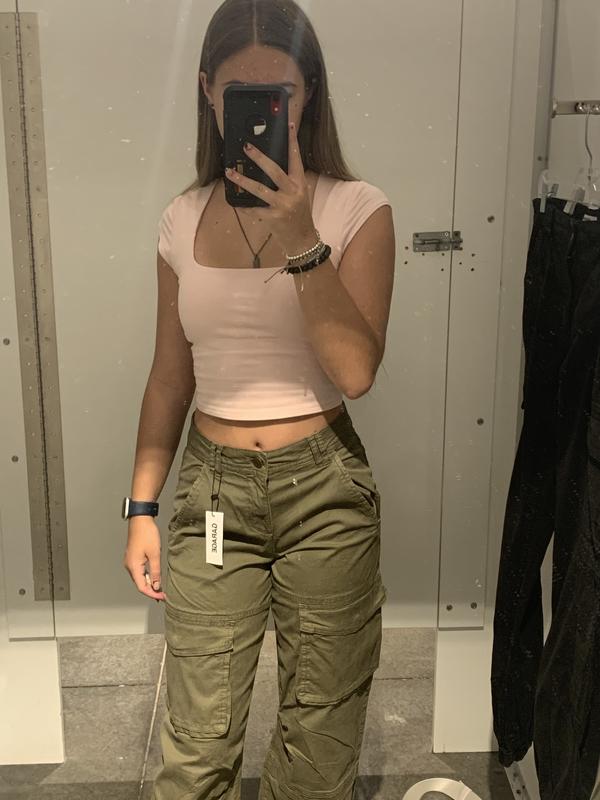 Casual Cargo Pants Low Rise Grey Loose Streetwear Loose Jeans Women's  Straight Pants Cargo Pants, Pants & Leggings, Women (Color : 0020002 Grey,  Size : M) : : Clothing, Shoes & Accessories