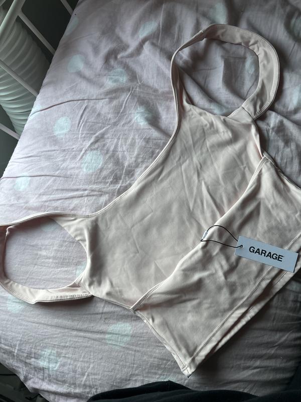 Open Back Tank Top