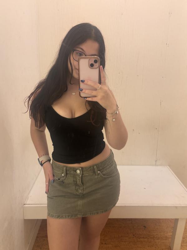Twill Micro Skort