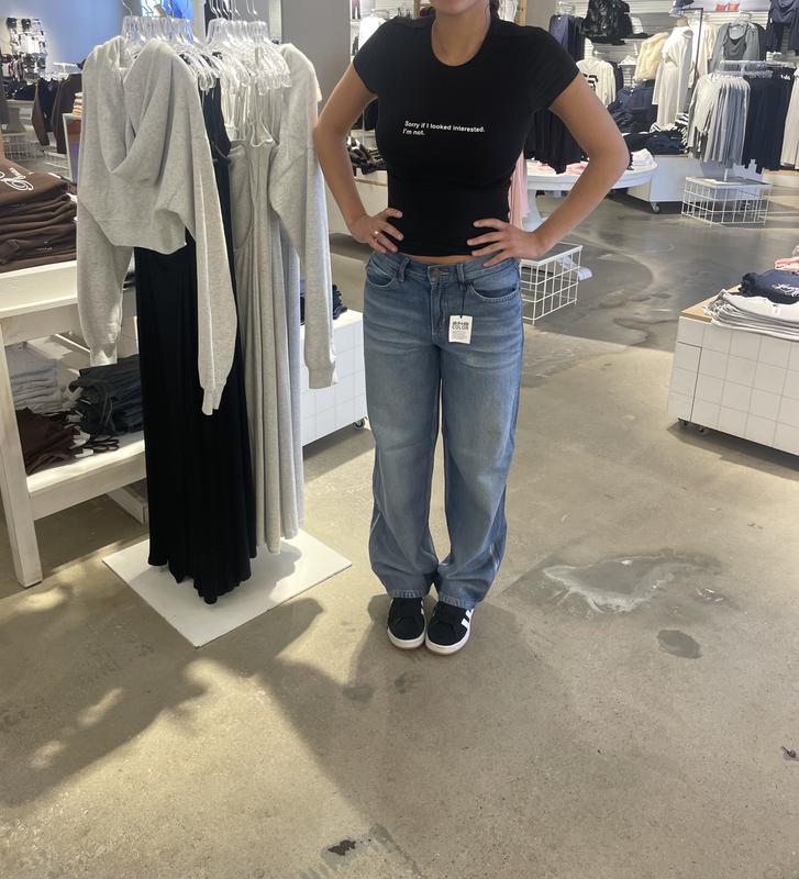 Low Rise Baggy Jeans