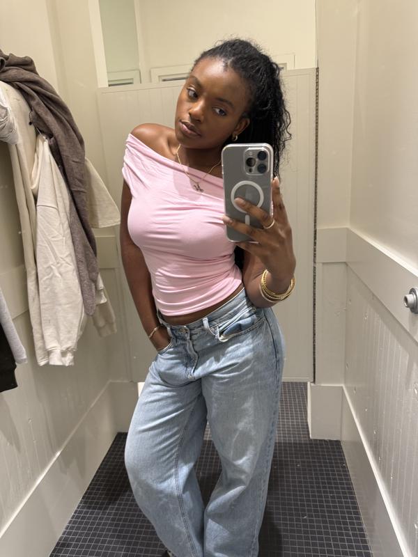 Smooth Off Shoulder T-Shirt