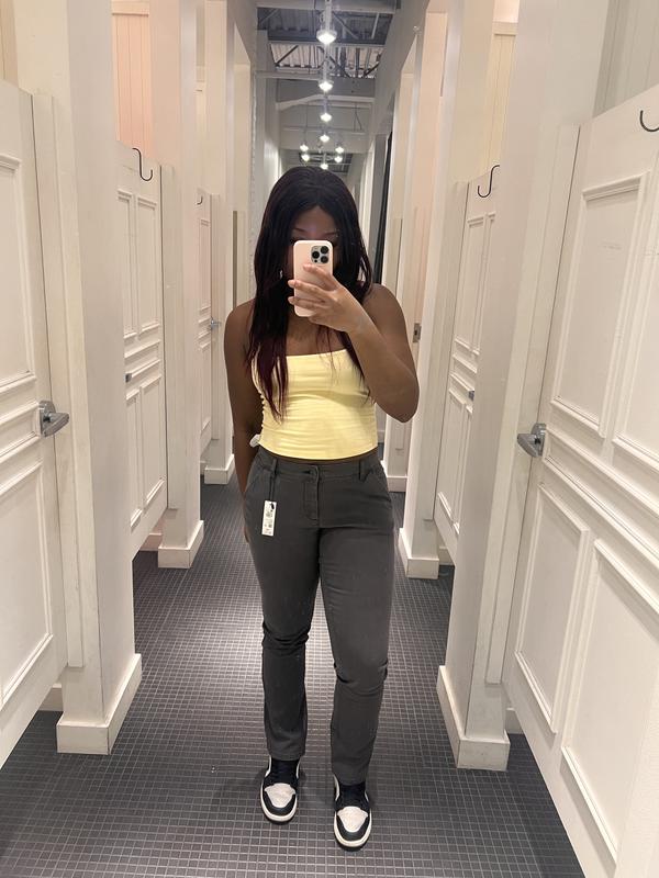Low Rise Straight Leg Pant